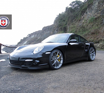 Фото дисков HRE P101 на Porsche 911 VI
