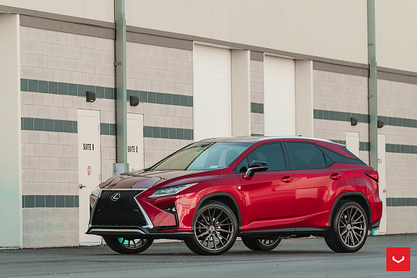 Фото дисков Vossen HF-4T Сатиновый графит на Lexus RX IV