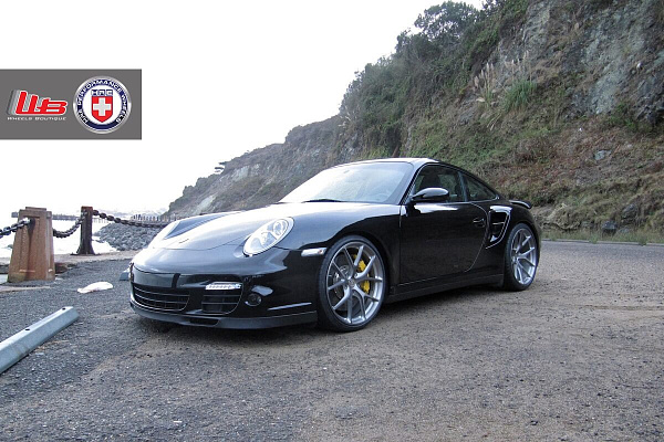 Фото дисков HRE P101 Сатиновый тонированный лак на Porsche 911 VI