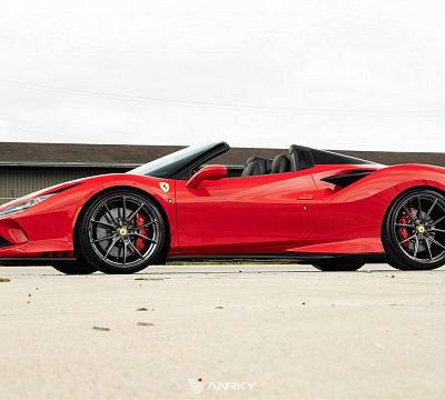Фото дисков Anrky AN12 на Ferrari F8