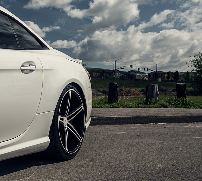 Фото дисков Vossen CV5 на Mercedes-Benz SL (R231)