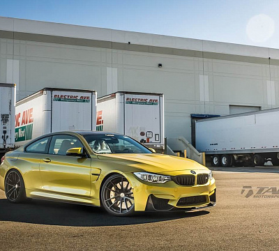 Фото дисков HRE P104 на BMW 4/M4 (F32/F82)
