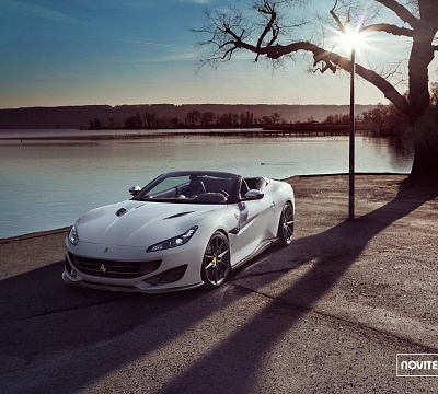 Фото дисков NOVITEC NF8 на Ferrari Portofino