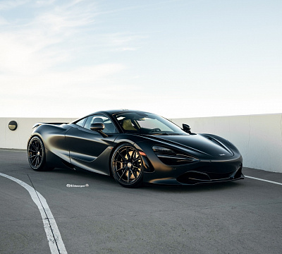 Фото дисков HRE P104SC на McLaren 720S