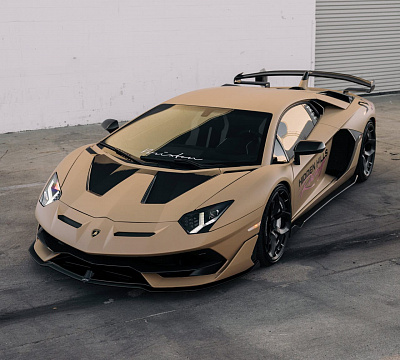 Фото дисков Brixton Forged NC01-R на Lamborghini Aventador