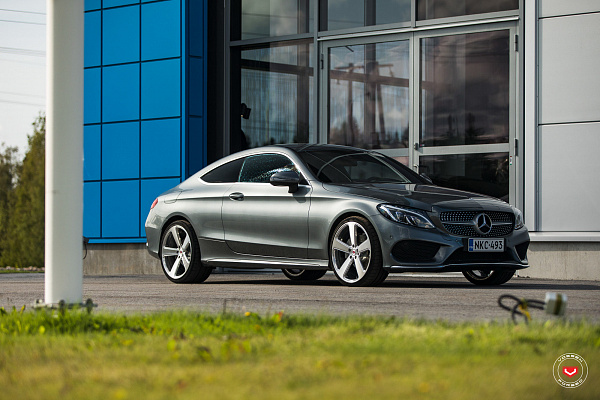Фото дисков Vossen CG-210 Глянцевый лак на Mercedes-Benz C-Class (W205)
