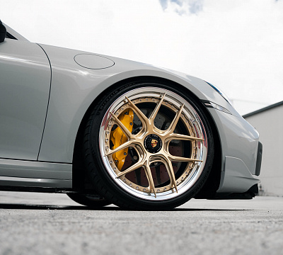 Фото дисков HRE S101SC на Porsche 911 VIII