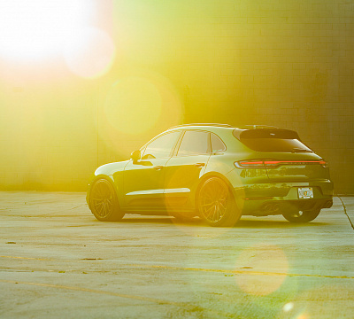 Фото дисков Vossen HF-4T на Porsche Macan I