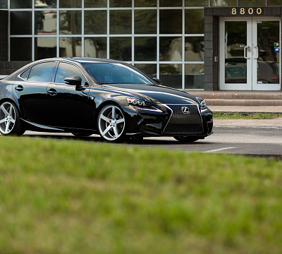 Фото дисков Vossen CV3 на Lexus IS II