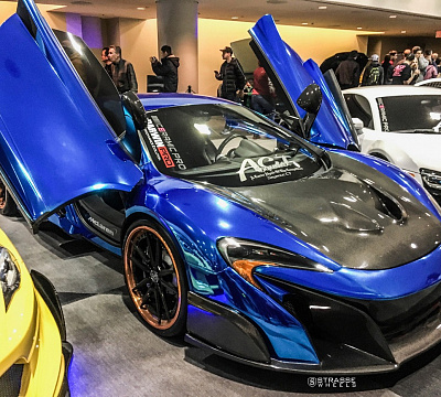 Фото дисков Strasse Wheels SV1 Deep Concave FS на McLaren 650S