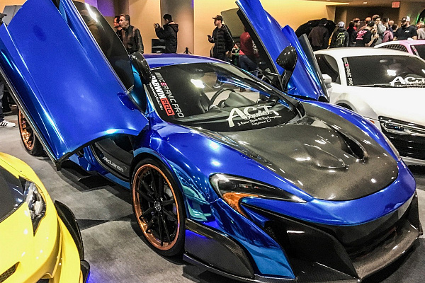 Фото дисков Strasse Wheels SV1 Deep Concave FS Другой цвет на McLaren 650S