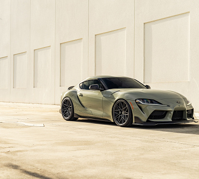 Фото дисков Vossen HF-7 на Toyota Supra A90