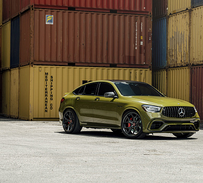 Фото дисков Vossen HF-5 на Mercedes-Benz GLC (X253, C253)