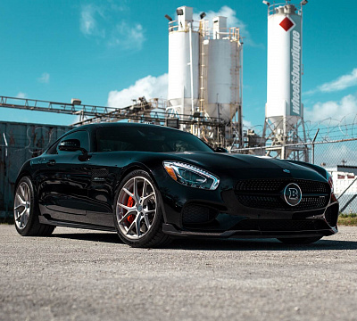 Фото дисков HRE P101 на Mercedes-Benz AMG GT I
