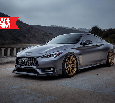 Фото дисков HRE FF04 на Infiniti Q60 II