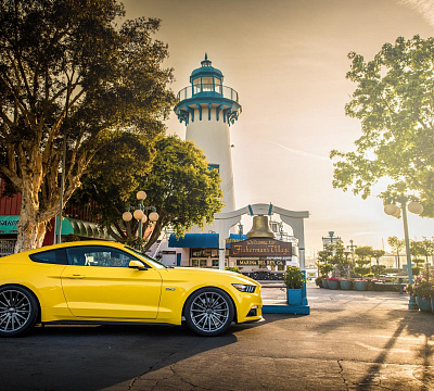 Фото дисков Vossen VFS-2 на Ford Mustang VI