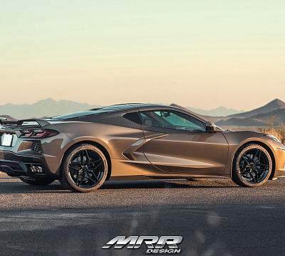 Фото дисков MRR M755 на Chevrolet Corvette C8