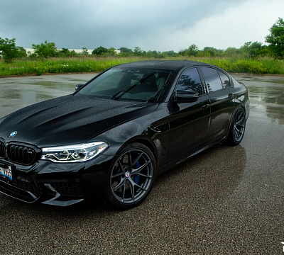 Фото дисков HRE P101 на BMW 5/M5 (G30/F90)
