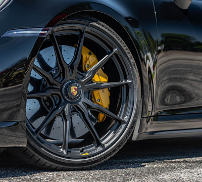 Фото дисков HRE P104SC на Porsche 911 VIII