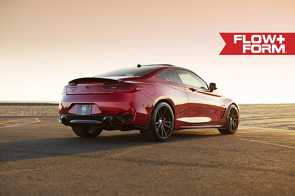 Фото дисков HRE FF04 Черный сатин на Infiniti Q60 II