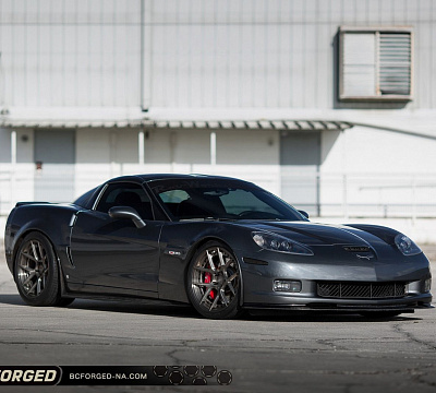 Фото дисков BC Forged HCS02 на Chevrolet Corvette C6