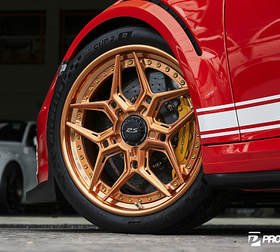 Фото дисков Vossen EVO-4R (3-Piece) на Porsche 911 VIII
