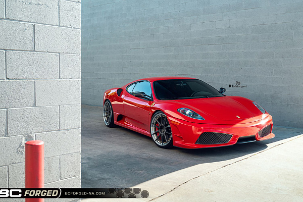 Фото дисков BC Forged HCA162 Матовый графит на Ferrari F430