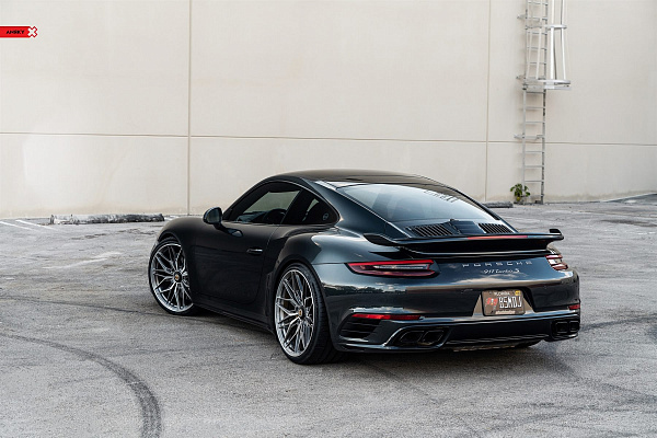 Фото дисков Anrky S1-X1 Глянцевый тонированный лак на Porsche 911 VII