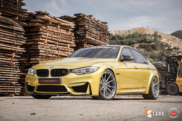 Фото дисков Vossen M-X2 Глянцевый тонированный лак на BMW 3/M3 (F3x/F80)