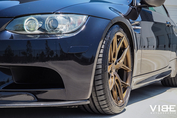 Фото дисков Vossen HF-5 Сатиновая бронза на BMW 3/M3 (E90)