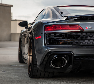 Фото дисков Strasse Wheels SV5 Deep Concave FS на Audi R8 (4S)