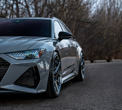 Фото дисков HRE FF10 на Audi A/RS 6 (C8)