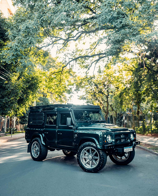 Фото дисков HD188 Глянцевый тонированный лак на Land Rover Defender I