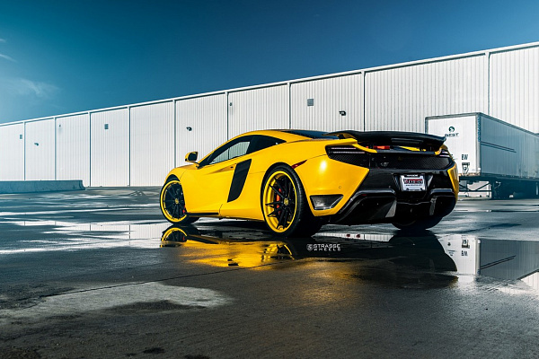Фото дисков Strasse Wheels SV1 Deep Concave FS Другой цвет на McLaren 650S