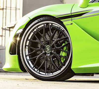 Фото дисков Strasse Wheels SV10M Deep Concave FS на McLaren 720S