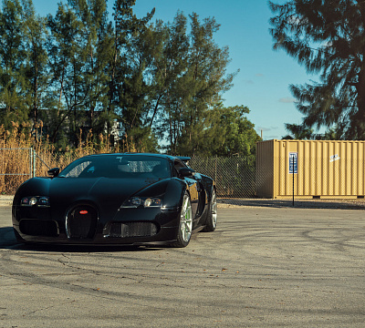 Фото дисков Vossen EVO-2R на Bugatti Veyron