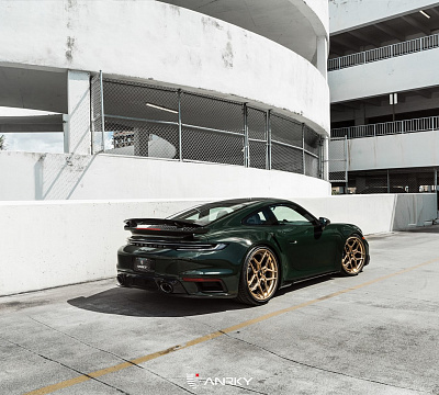 Фото дисков Anrky S3-X4 на Porsche 911 VIII
