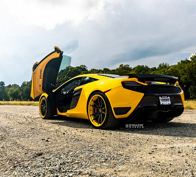 Фото дисков Strasse Wheels SV1 Deep Concave FS на McLaren 650S