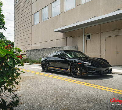 Фото дисков Vossen RS92 на Porsche Taycan I