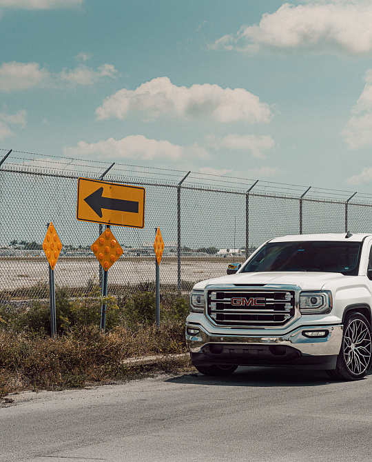 Фото дисков HF6-3 Алмазная проточка на GMC Sierra III