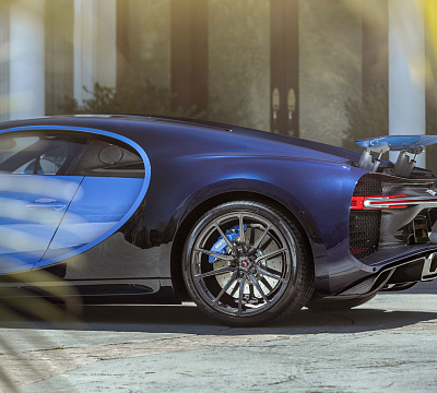 Фото дисков Vossen M-X2 на Bugatti Chiron