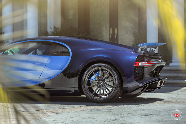 Фото дисков Vossen M-X2 Глянцевый графит на Bugatti Chiron