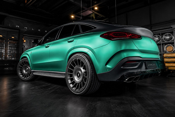 Фото дисков Carlex Design G-Falcon Сатиновый графит на Mercedes-Benz GLE II
