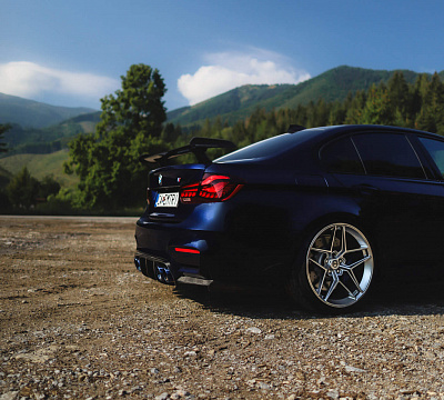 Фото дисков HRE FF11 на BMW 3/M3 (F3x/F80)