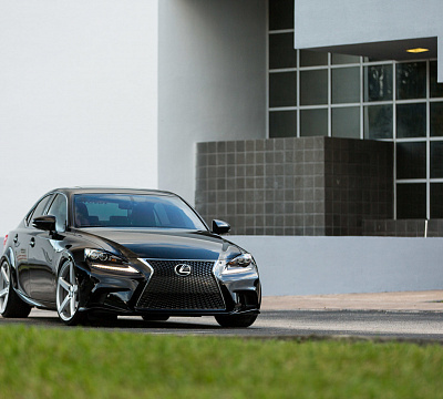 Фото дисков Vossen CV3 на Lexus IS II
