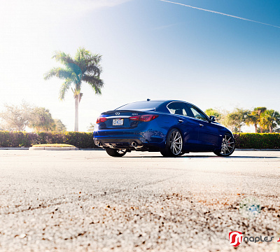 Фото дисков Vossen VFS-10 на Infiniti Q50