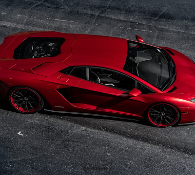 Фото дисков Anrky S3-X5 на Lamborghini Aventador