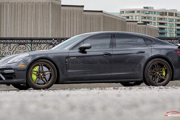 Фото дисков Vossen ML-X1 Сатиновая бронза на Porsche Panamera II