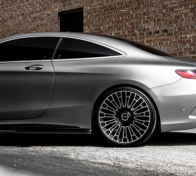 Фото дисков Brixton Forged LX01 на Mercedes-Benz S-Class (W222, C217)