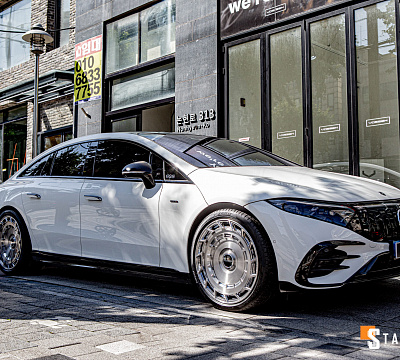 Фото дисков Vossen LC3-11T на Mercedes-Benz EQS